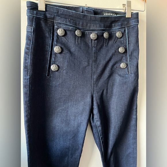 Veronica Beard Jane Sailor Skinny Jeans Size 25 / 0 - Picture 4 of 10